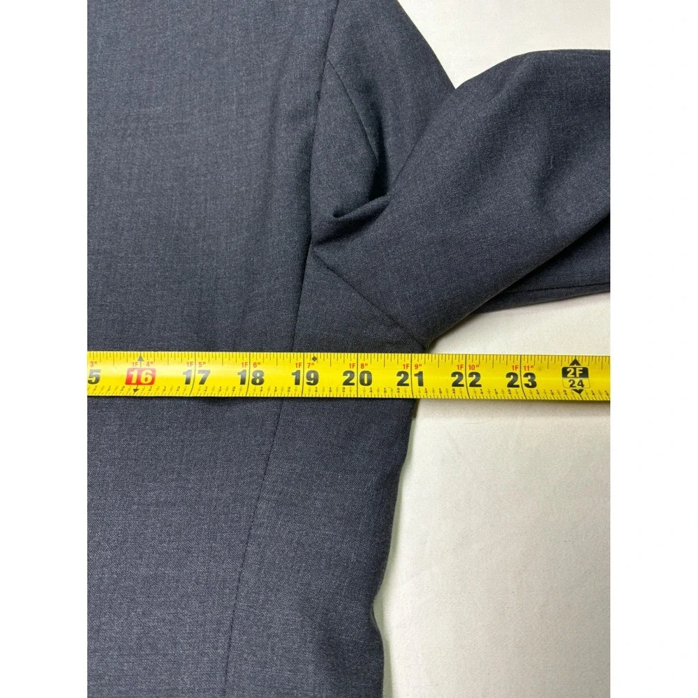 Brooks Brothers 346 Men's NAVY color Wool‎ Blend Suit Blazer Jacket 43R Stretch